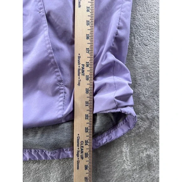 Charles River Womens Hooded Anorak Pullover Jacket‎ Size Large Purple Gorpcore - Picture 8 of 8